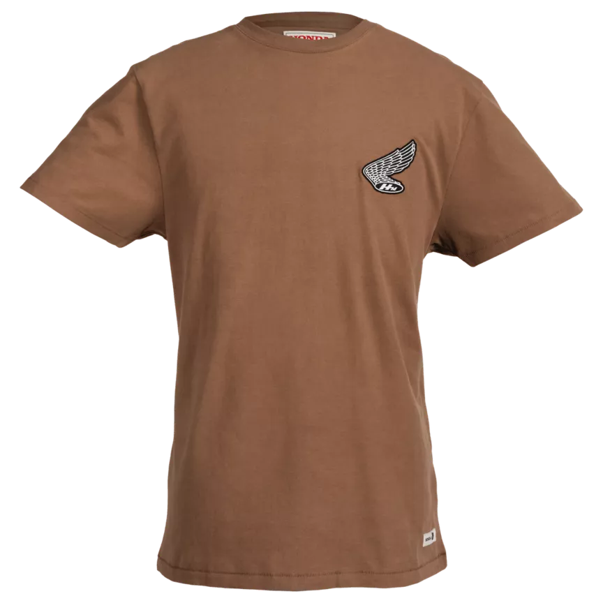 HONDA WING HTG LOGO TEE SAND