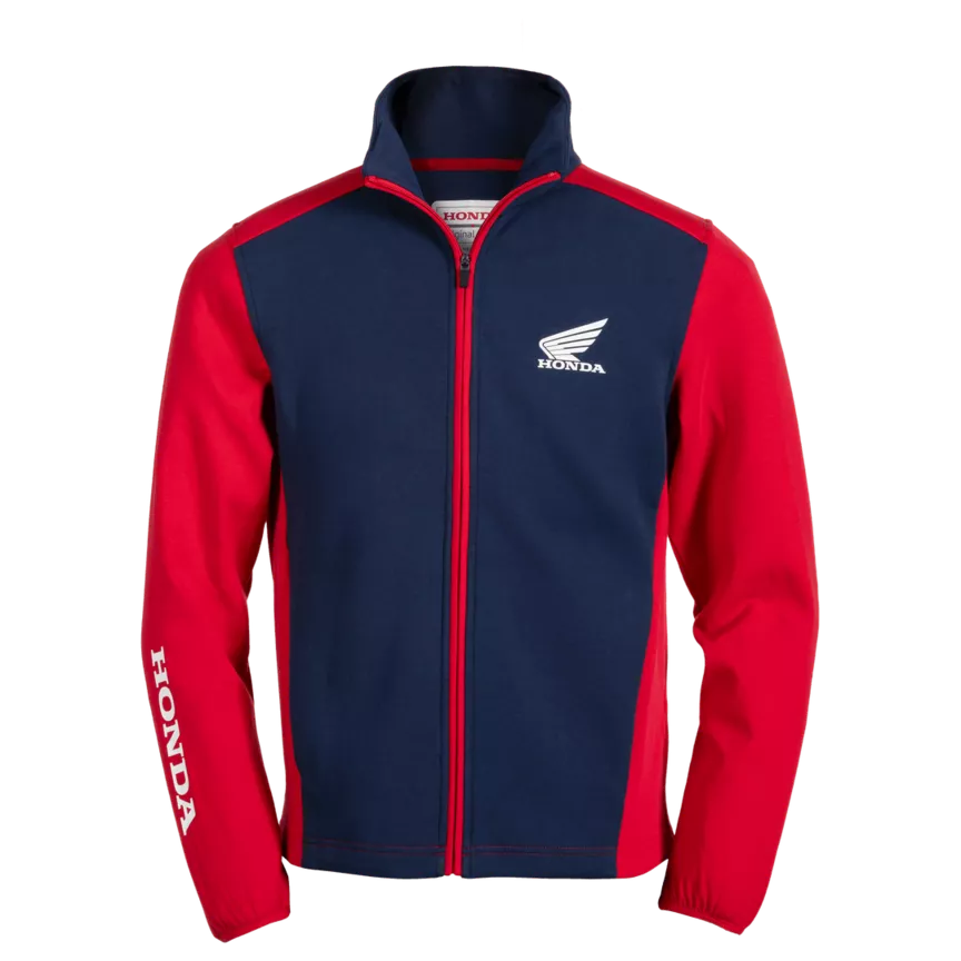 HONDA WING SPORTY FLEECE NAVY RED
