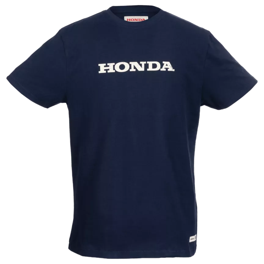 HONDA LOGO LETTERING HTG TEE NAVY BLUE