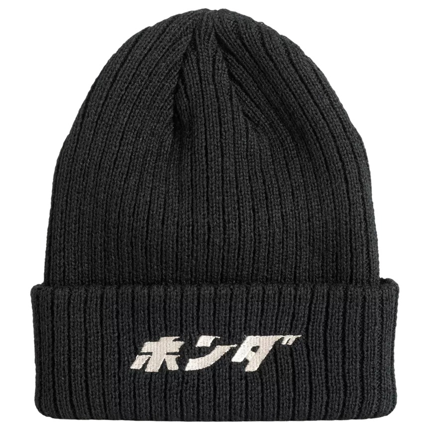 HONDA JPN LETTERING HTG BEANIE BLACK